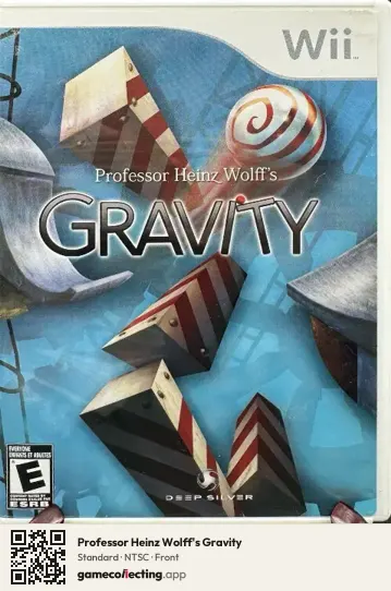 Professor Heinz Wolff's Gravity Nintendo Wii, NTSC box front