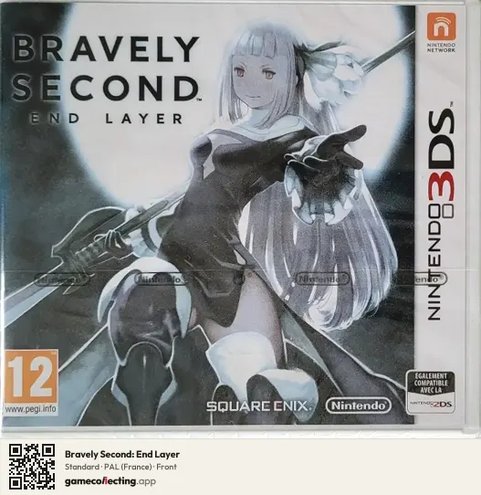 Bravely Second: End Layer Nintendo 3DS, France box front