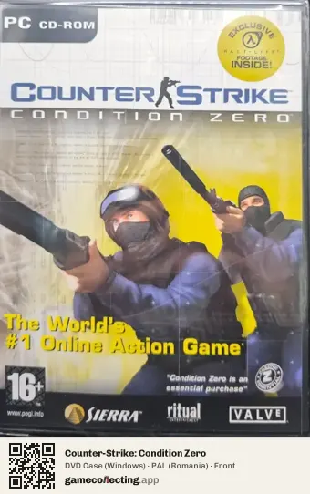 Counter-Strike: Condition Zero Computer, Romania box front
