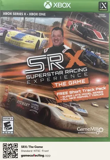 SRX: The Game Xbox Series X, NTSC box front