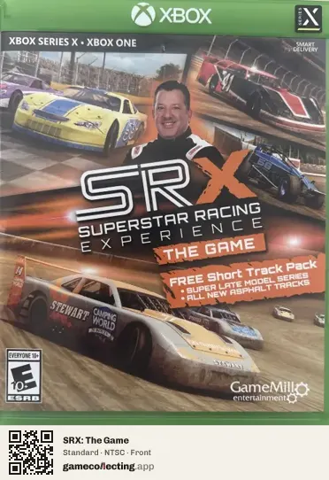 SRX: The Game Xbox Series X, NTSC box front