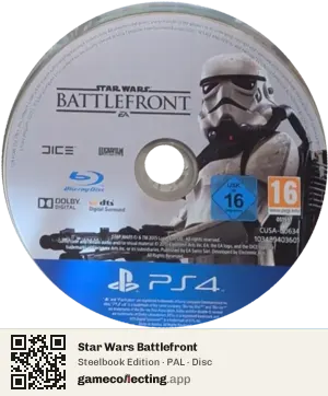 Star Wars Battlefront PlayStation 4, PAL disc