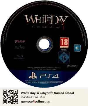 White Day: A Labyrinth Named School PlayStation 4, PAL disc
