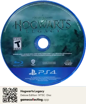 Hogwarts Legacy PlayStation 4, NTSC disc