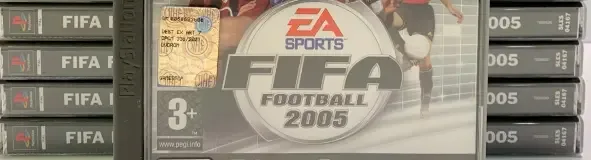 FIFA Soccer 2005, the PEGI square on its front