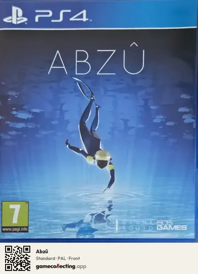 Abzû PlayStation 4, PAL box front
