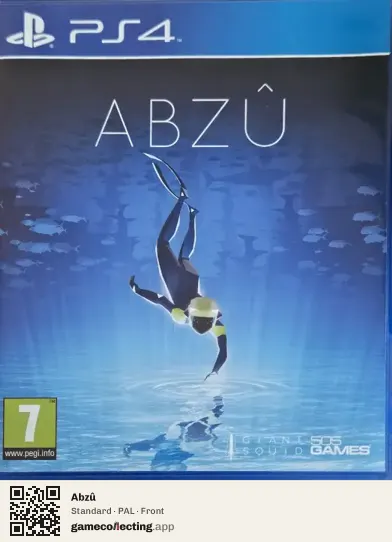 Abzû PlayStation 4, PAL box front