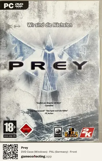 Prey Computer, Germany box front