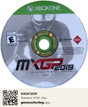 MXGP 2019 Xbox One, NTSC disc