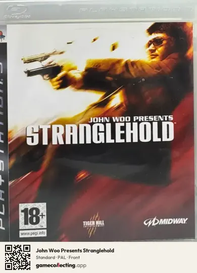 John Woo Presents Stranglehold PlayStation 3, PAL box front