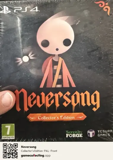 Neversong PlayStation 4, PAL box front