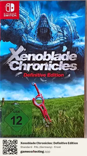 Xenoblade Chronicles: Definitive Edition Nintendo Switch, Germany box front