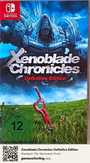Xenoblade Chronicles: Definitive Edition Nintendo Switch, Germany box front