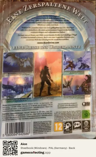 Aion Computer, Germany box back