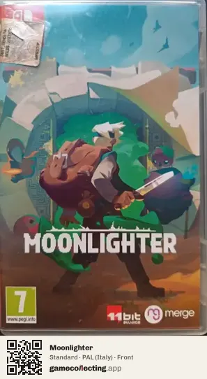 Moonlighter Nintendo Switch, Italy box front