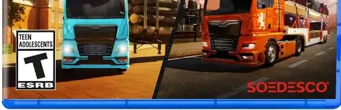 Truck Driver: The Dutch Connection, the ESRB box on its front
