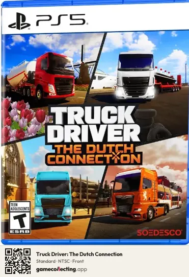 Truck Driver: The Dutch Connection PlayStation 5, NTSC box front