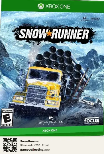 SnowRunner Xbox One, NTSC box front