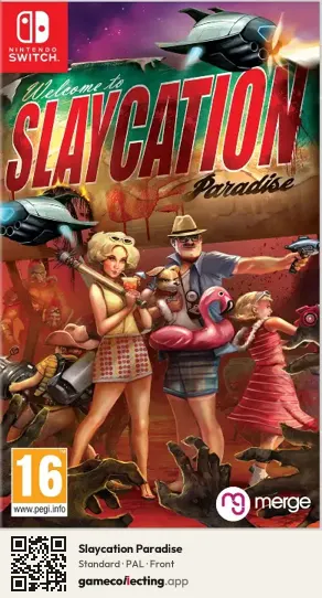 Slaycation Paradise Nintendo Switch, PAL box front