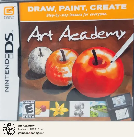 Art Academy Nintendo DS, NTSC box front