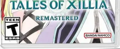 Tales of Xillia Remastered, the ESRB box on its front