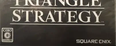 Triangle Strategy, the CERO letter on its front