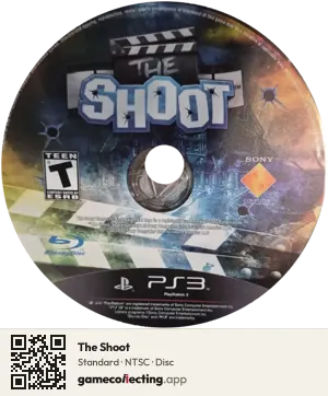 The Shoot PlayStation 3, NTSC disc