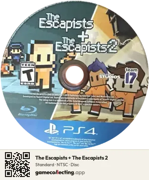The Escapists + The Escapists 2 PlayStation 4, NTSC disc