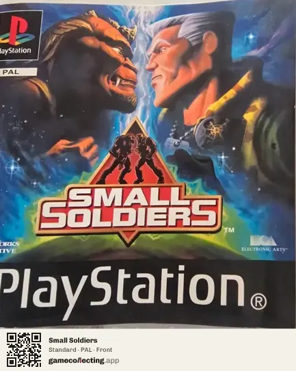 Small Soldiers PlayStation, PAL box front