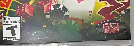 Vegas Party, the ESRB box on its front