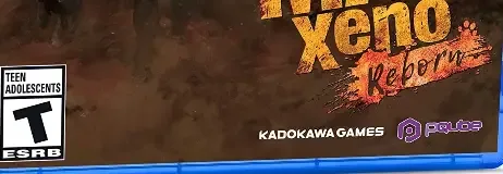 Metal Max Xeno Reborn, the ESRB box on its front
