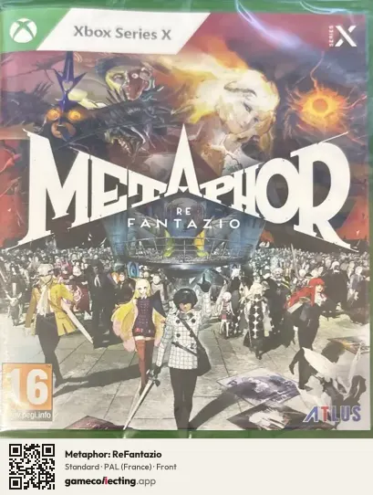 Metaphor: ReFantazio Xbox Series X, France box front