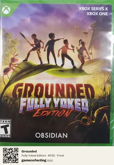 Grounded Xbox Series X, NTSC box front