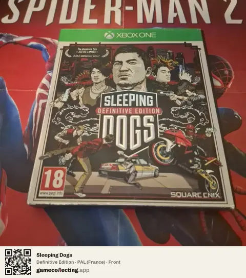Sleeping Dogs Xbox One, France box front