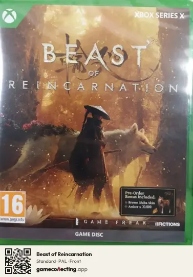 Beast of Reincarnation Xbox Series X, PAL box front