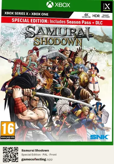 Samurai Shodown Xbox Series X, PAL box front