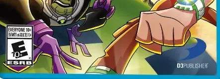 Ben 10: Omniverse 2, the ESRB box on its front
