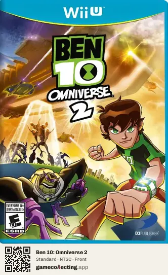 Ben 10: Omniverse 2 Nintendo Wii U, NTSC box front