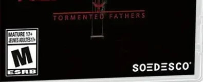 Remothered: Tormented Fathers, the ESRB box on its front