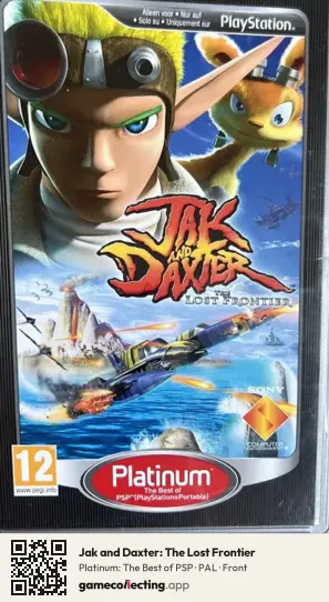 Jak and Daxter: The Lost Frontier PlayStation Portable, PAL box front