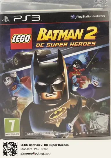 LEGO Batman 2: DC Super Heroes PlayStation 3, PAL box front