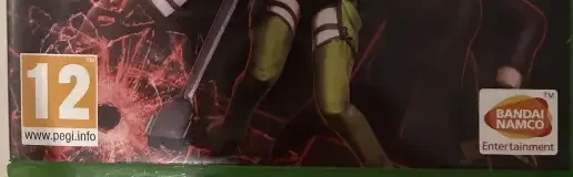 Sword Art Online: Fatal Bullet, the PEGI square on its front