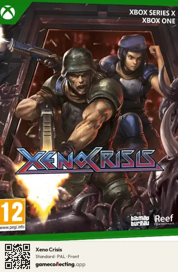 Xeno Crisis Xbox Series X, PAL box front