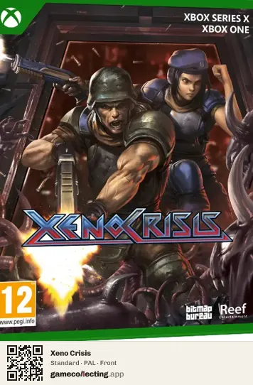 Xeno Crisis Xbox Series X, PAL box front