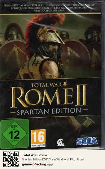 Total War: Rome II Computer, PAL box front