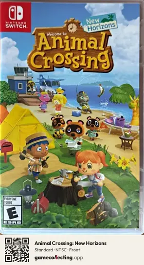 Animal Crossing: New Horizons Nintendo Switch, NTSC box front