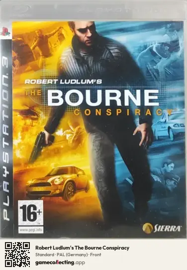 Robert Ludlum's The Bourne Conspiracy PlayStation 3, Germany box front