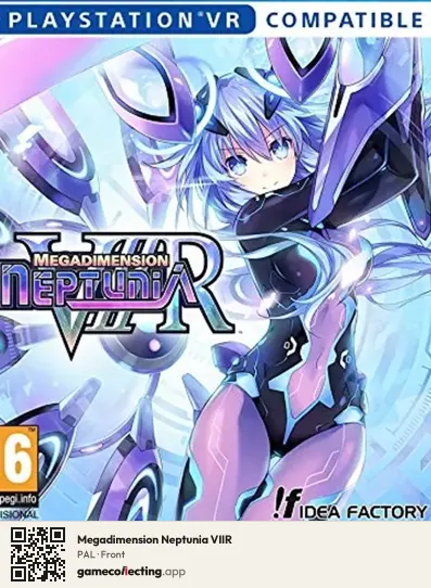 Megadimension Neptunia VIIR PlayStation 4, PAL box front