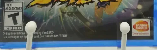 Naruto Shippuden: Ultimate Ninja Storm 4, the ESRB box on its front