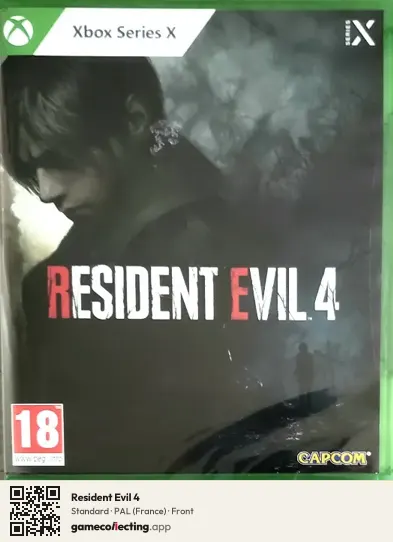 Resident Evil 4 Xbox Series X, France box front